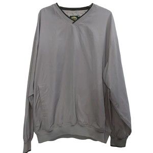 Cabelas Pullover Jacket Windbreaker Wind Shirt Top Rugged Outdoor XL Tall 950357